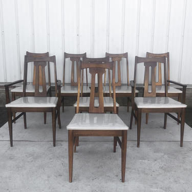 Mid-Century Modern Dining Chairs- Set of Eight 