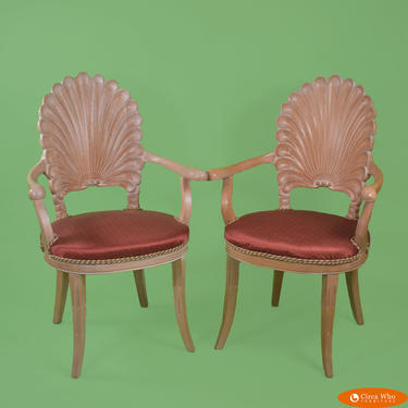 Pair of Grotto Arm Chairs
