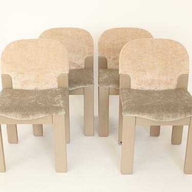 Ernesto Radaelli For Saporiti Dining Chairs