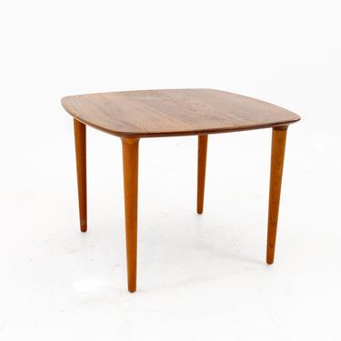 Peter Hvidt Style Mid Century Danish Teak Side End Table - mcm 
