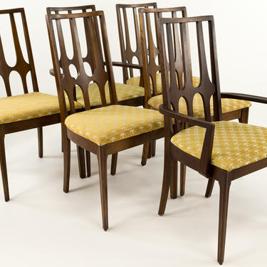 Broyhill Brasilia MCM Dining Chairs - Set of 6
