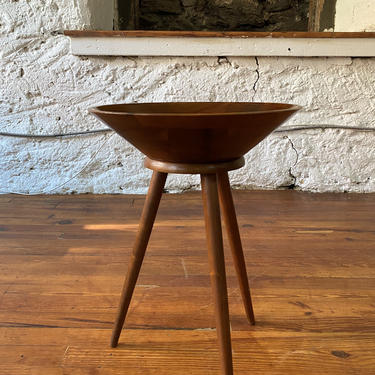 Mid century end table mid century side table Danish modern accent table 