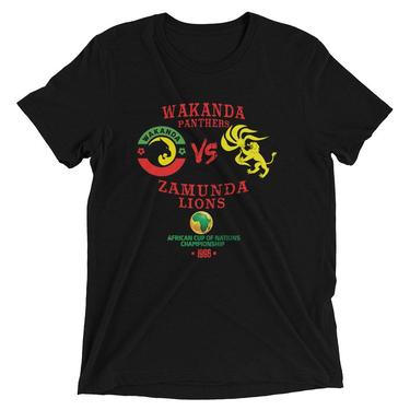 Wakanda VS Zamunda Unisex Tri-Blend T-shirt 