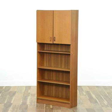 Danish Modern Shelf W Cabinet 