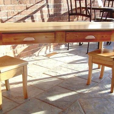 Barnwood Furniture Child's Table and Chairs 