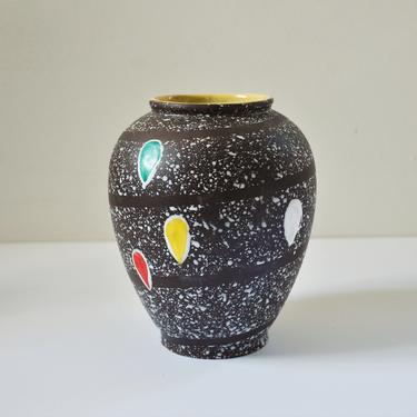 Vintage West German Art Pottery Vase by Carstens Tönnieshof, Model 526-17 