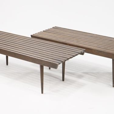 Pair of Slat Benches