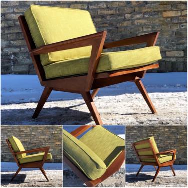 Made In Minnesota: Cherry Frame Easy Chair 