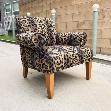 MODERN Leopard Print Lounge Chair #LosAngeles 