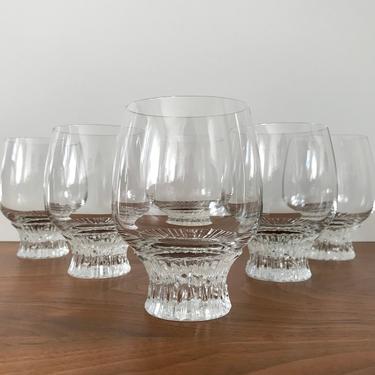 Vintage Rosenthal Studio Line Split Old Fashioned Glasses - Set of 6 