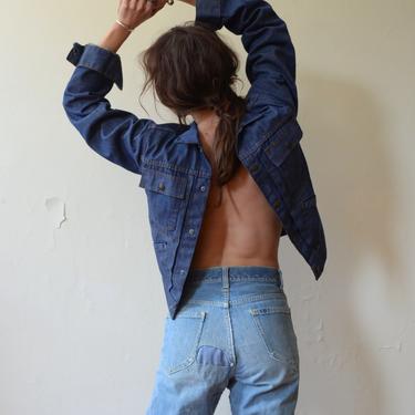 Vintage 60s Distressed Lee Denim/ 1960s High Waisted Light Wash Jeans with Mends and Patches/ Size XS Small 