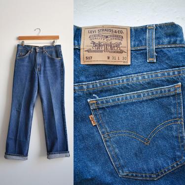 Vintage Levis 517s Medium Wash Jeans 