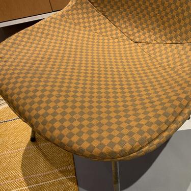 Eames Wire Chair on Low base with Girard Check Fabric