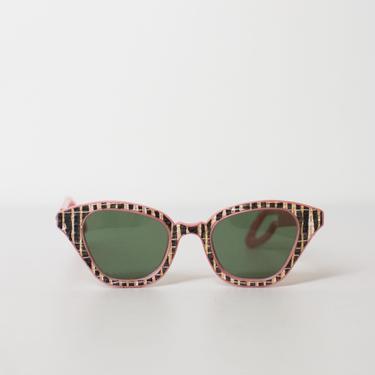 1950s Sunglasses | 50s Sunglasses Pink Bark 