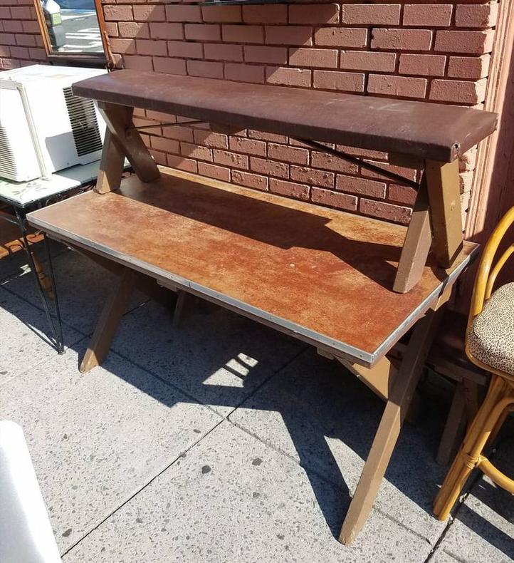 SOLD. Picnic Table with Two Benches. $138.