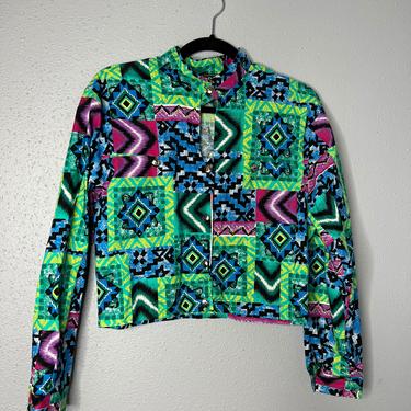 Vtg 90s abstract top! By OZARK MOUNTAIN 
