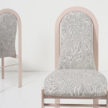 Pink Marble Arch Chair 