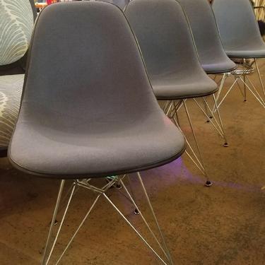 DAX Fiberglass Chairs by Charles & Ray Eames for Herman Miller Set of 4