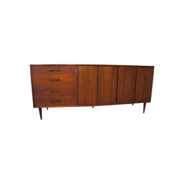 George Nakashima Style Sideboard in Walnut With Bow Tie Pulls 