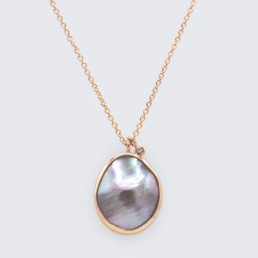 Mabe Pearl Double Drop Necklace
