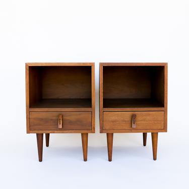 Pair of Nightstands by Stanley Young for Glenn of California