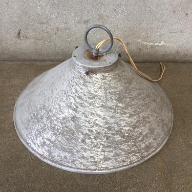 Vintage Aluminum Lamp