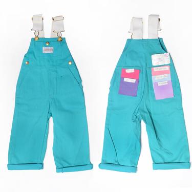 Deadstock 70's TODDLERS Carter's SAMPLE Overalls Sz 2T 