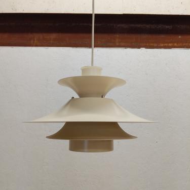Vintage Danish Modern Hanging Pendant Lamp by Lyfa 