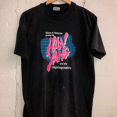 Vintage 1989 Han Yang and the  Dephlegmators 1989 Tour T-Shirt . L 3031 