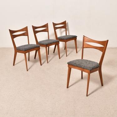 Restored Set of 4 Vintage Heywood Wakefield Chairs 