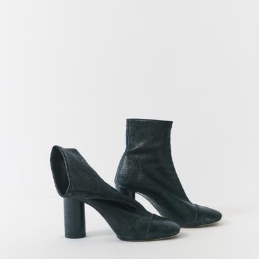 Isabel Marant Embossed Ankle Boots, Size 38