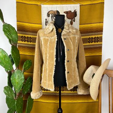 Vintage Penny Lane Style Suede Jacket 
