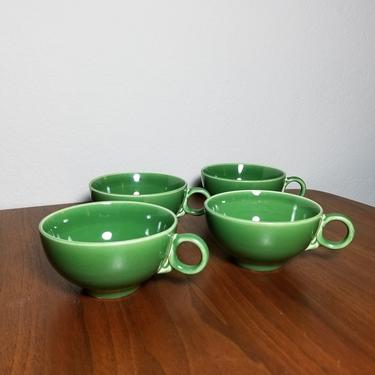 Set of 4 Universal Ballerina Green Tea Cups 