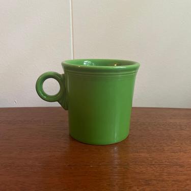 Vintage Homer Laughlin Shamrock Green Fiesta Fiestaware Mug, Made in U.S.A. 
