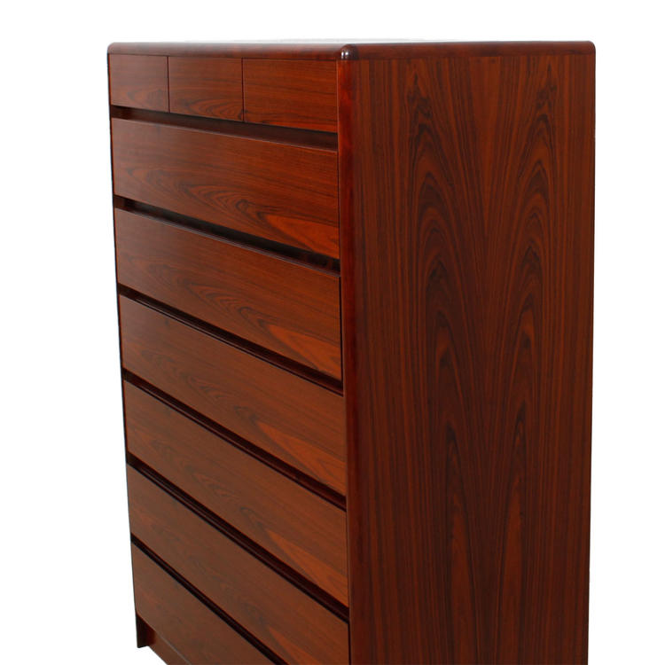Danish Modern Rosewood Tall Dresser