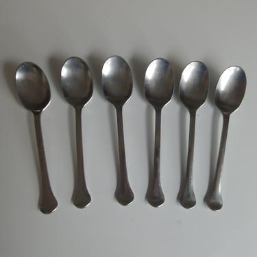 Danish Modern Vintage Dansk Kobenhavn Soup Spoons by Jens Quistgaard - Set of 6 