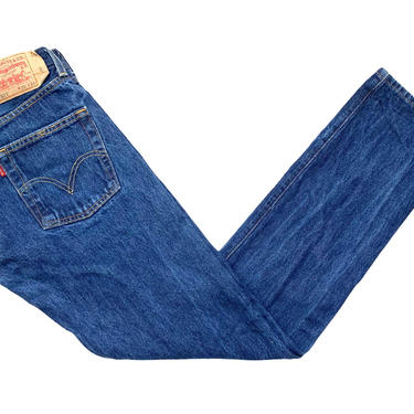 Vintage 1990s LEVI'S 501 Jeans ~ measure 28 x 33 ~ Red Tab ~ Boyfriend Jean ~ Unisex ~ 28 Waist ~ 90s Denim ~ 