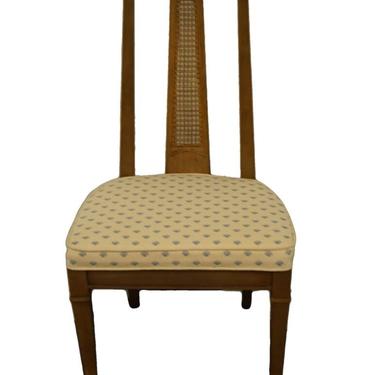 Drexel Heritage Asian Chinoiserie Style Splat Back Dining Side Chair 
