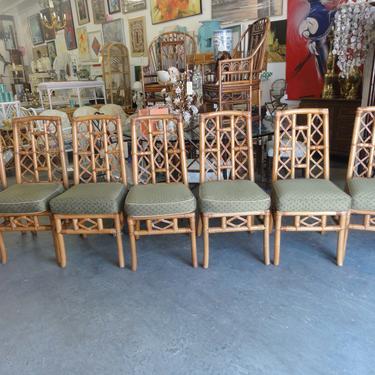 8 Island Style Tiki Chairs