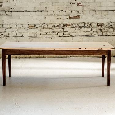 Modern Farmhouse Coffee Table - Solid Wood 