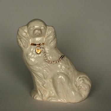 vintage staffordshire dog figurine 