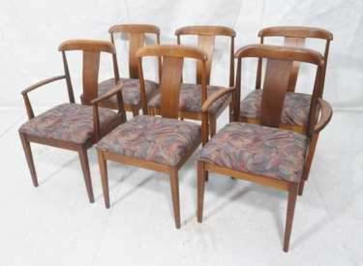 Mid-century Modern Dining Chairs Set of 6
