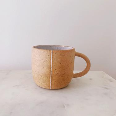 SECONDS SALE Spider Silk Mug // handmade pottery // speckle stoneware 