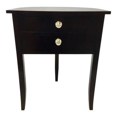 Hickory Chair Transitional Black Elcy Side Table