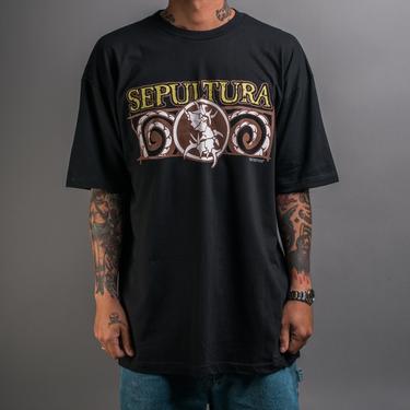 Vintage 1999 Sepultura Against T-Shirt 