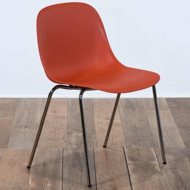 Muuto Modernist Red Fiber Accent Chair