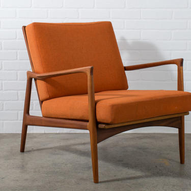 Mid-Century Modern Teak Lounge Chair by Ib Kofod Larsen