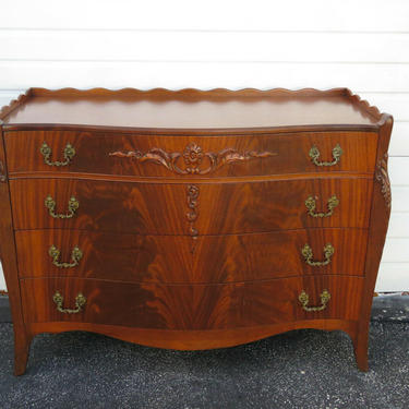 Chinese Chippendale Flame Mahogany Dresser Limbert Furniture 1370