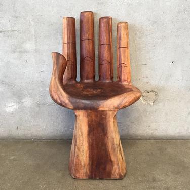 Carved Left Hand Chair
