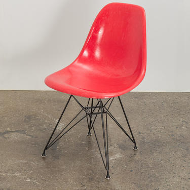 Candy Red Eames Shell Chair 